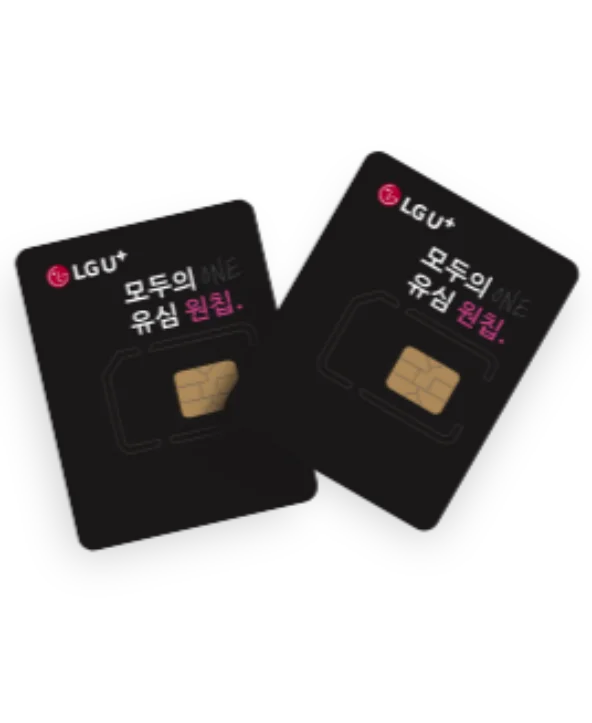 LG U+ 모두의 원칩 유심 카드